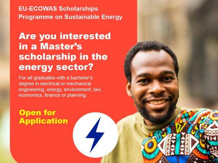 EU-ECOWAS Scholarships Programme on Sustainable Energy 2023