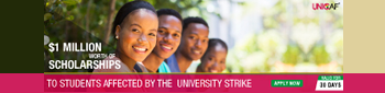 $1 million worth of Scholarships for Nigerian students affected by the university strike!
