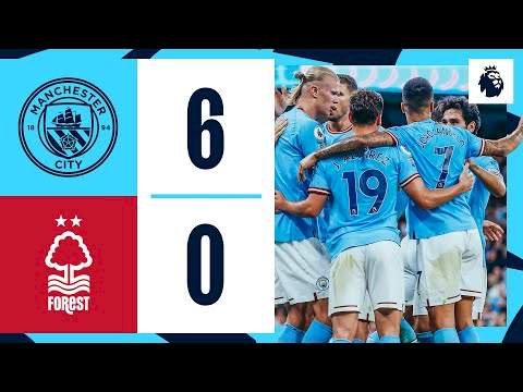 [Video] Manchester City 6 – 0 Nottingham Forest (Aug-31-2022) Premier League Highlights | Mp4 Download